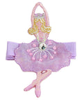 Ballerinas Clip: Pink w/ blonde