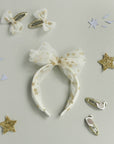 Wish Upon A Star Tulle Bow Clips