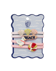 Seaside Embellished Hair Tie Set
