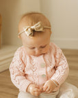 Heart Lace Blush Valentine Cardigan Sweater Baby & Toddler
