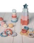 Simply Silicone Stacking Rings - Teddy