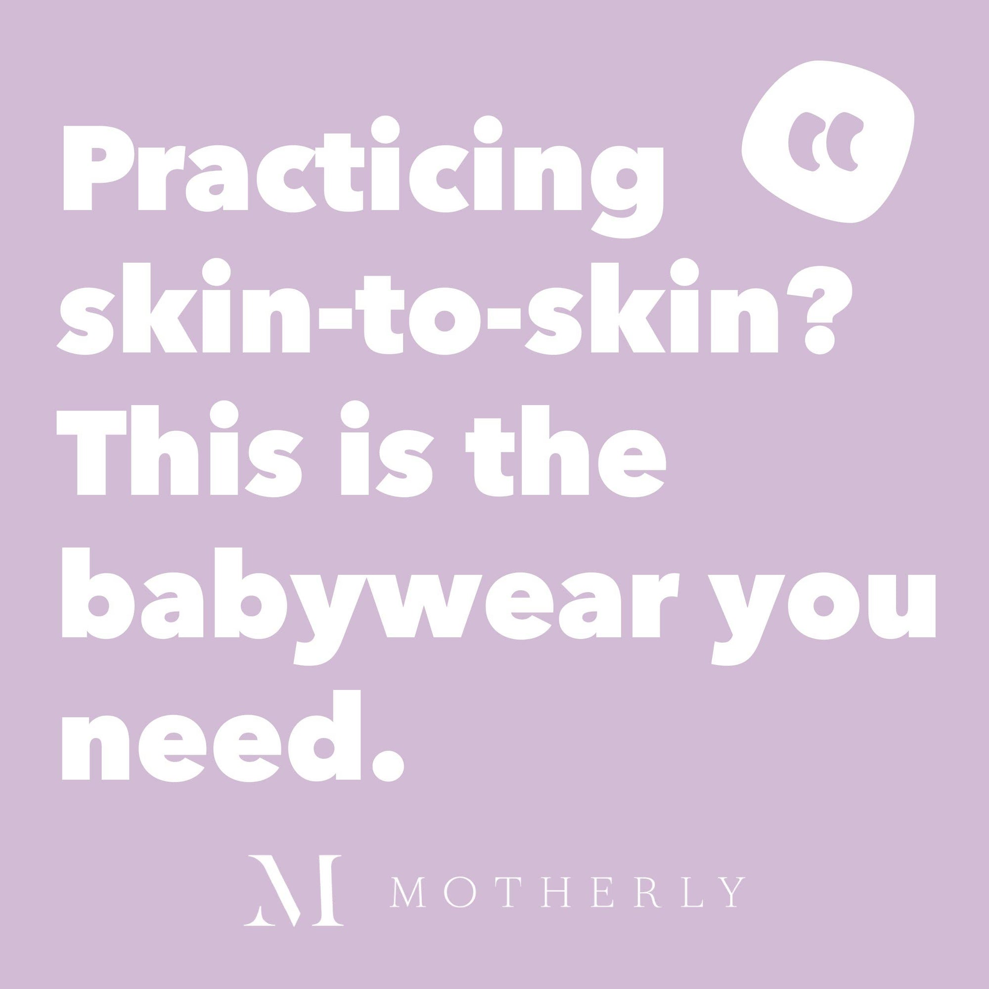 Bonsie Skin to Skin Baby Onesie