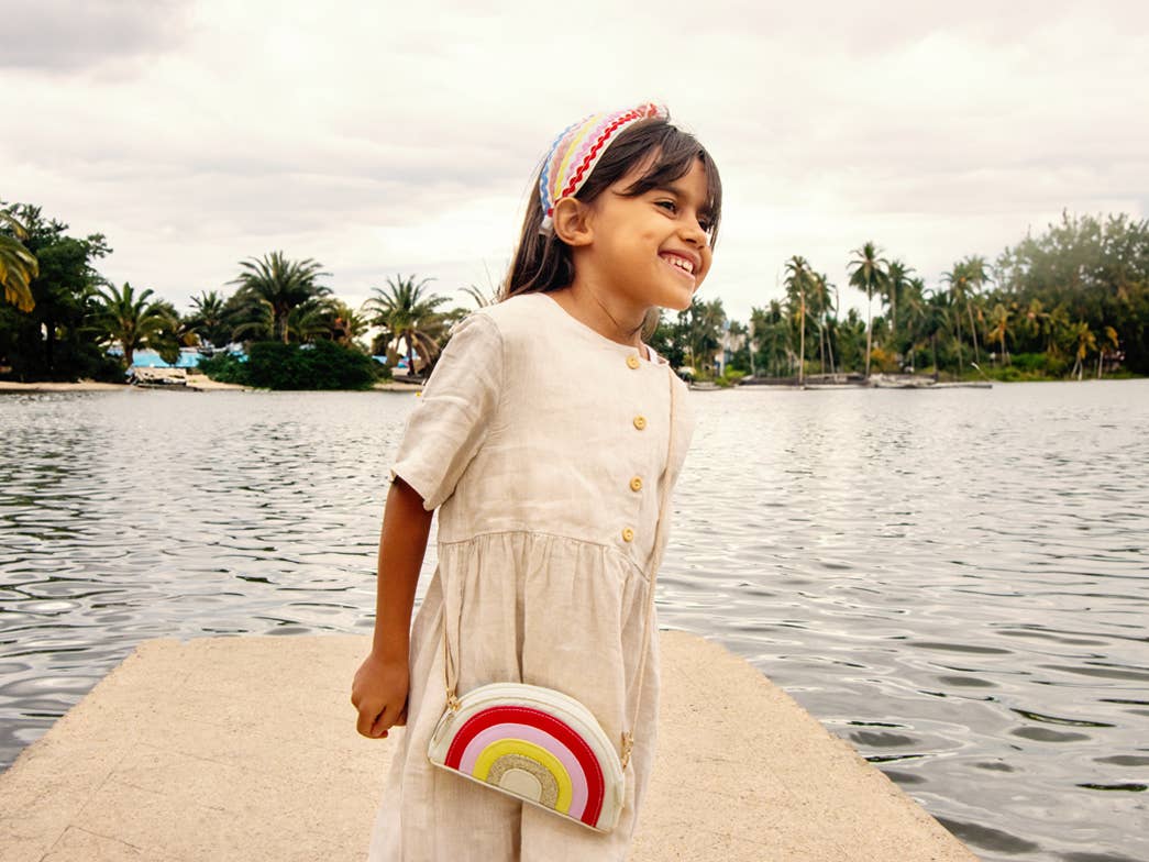 Rockahula Kids - Ric Rac Rainbow Knotted Headband