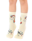 3D Packaged Unicorn Crew Socks