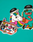 Sticker Book - Dino