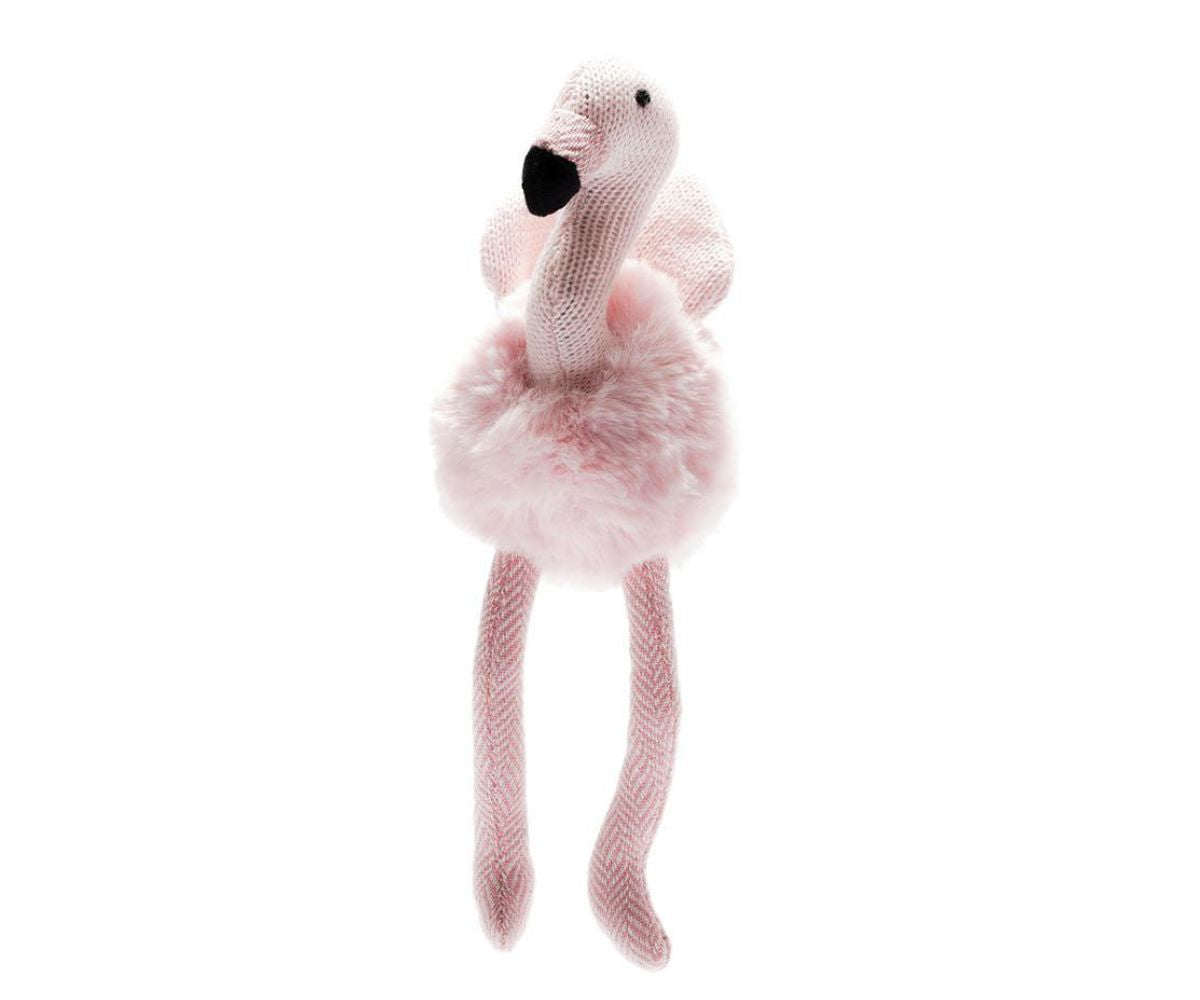 Pink Flamingo Baby Rattle