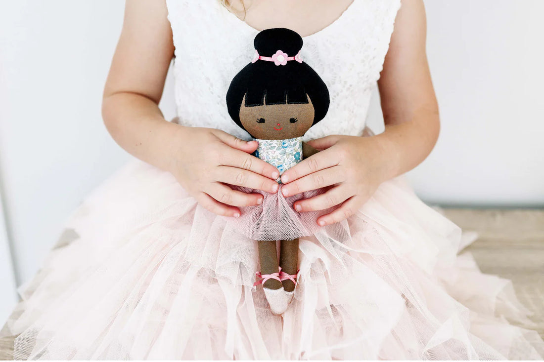 alimrose baby doll toy ballerina with tutu
