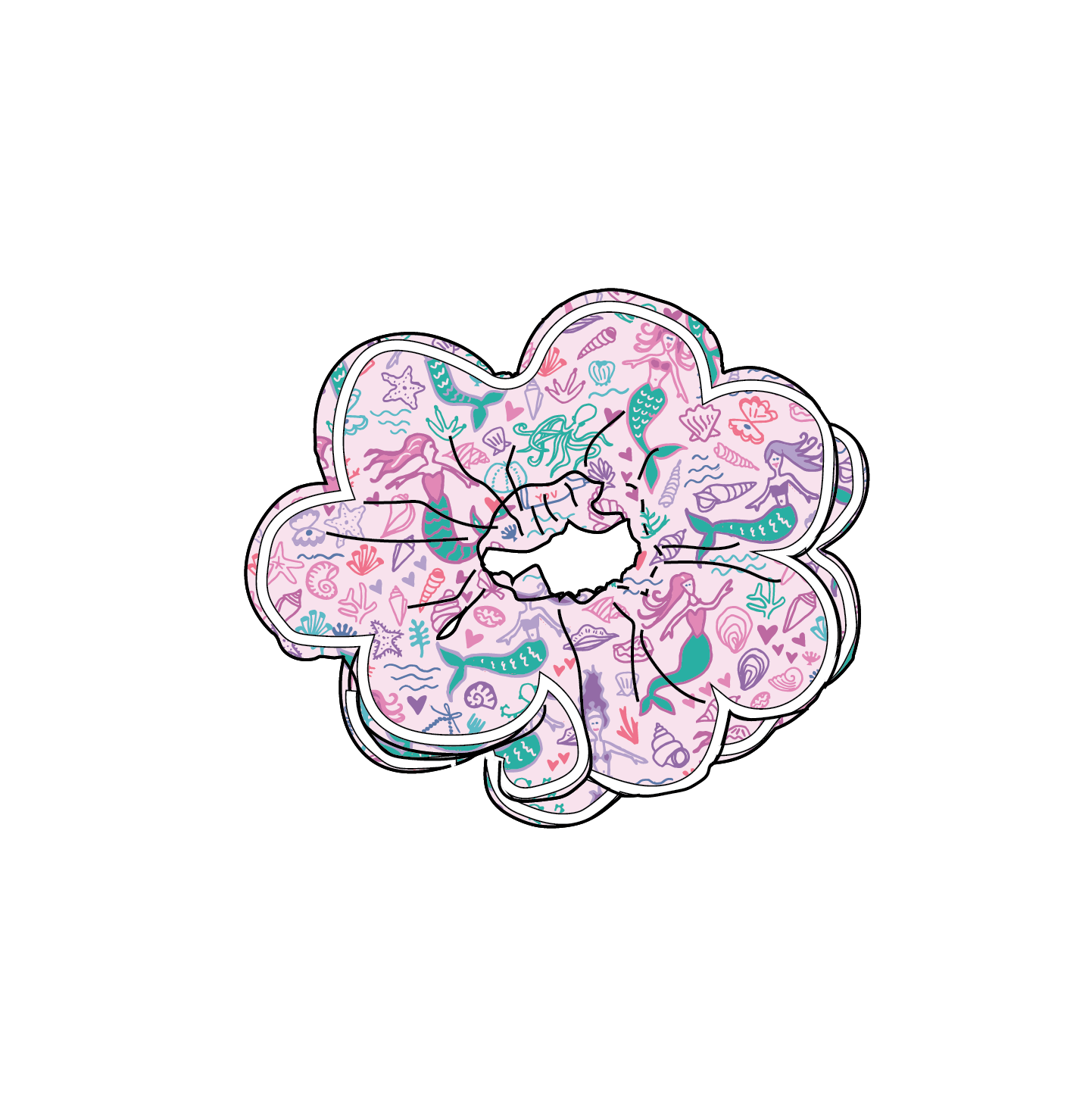 M. Flynn I Dream of Jewels Scrunchie