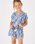Girls Pink Chicken Millie Short