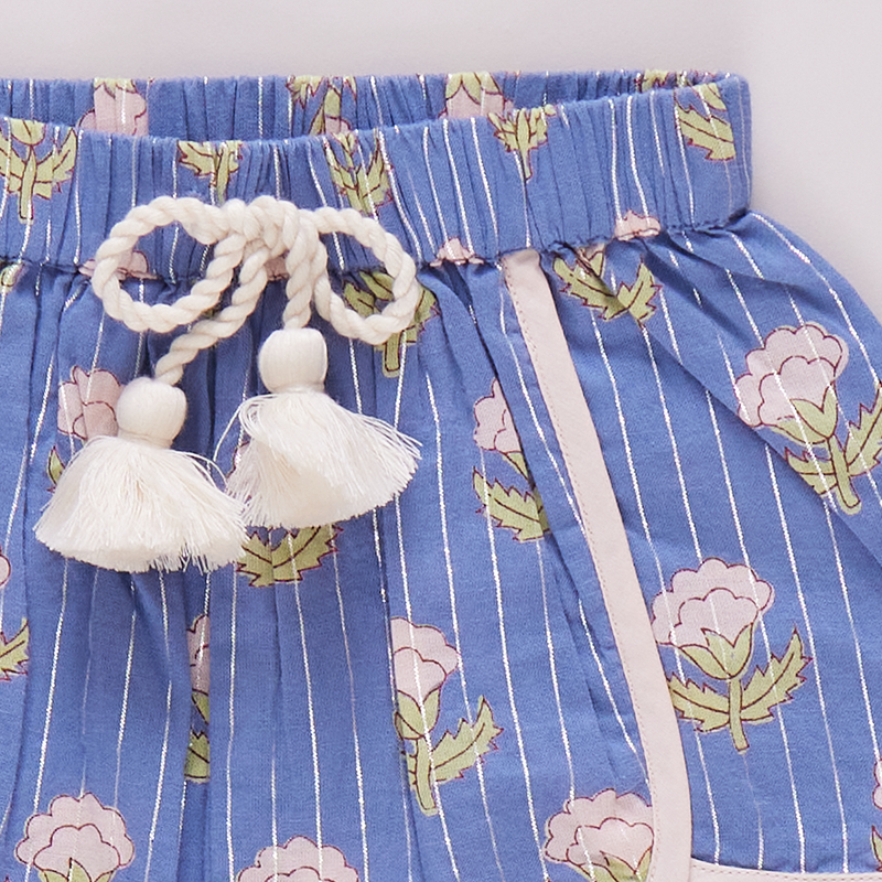 Girls Pink Chicken Millie Short