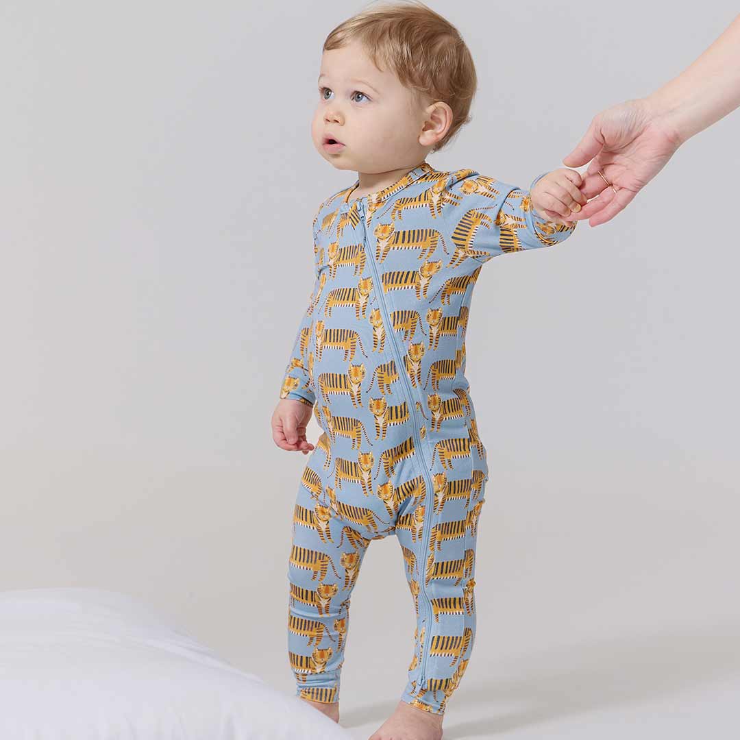 Baby Bamboo Tiger Romper