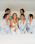 Cape Cod Women’s Button Front Long Pajama Set