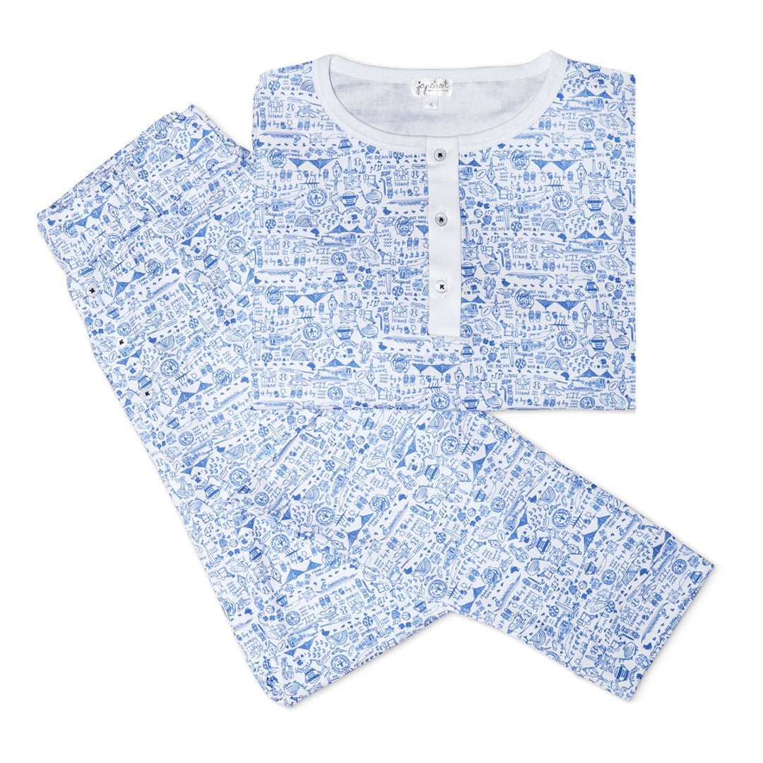 Cotton best sale jogger pajamas