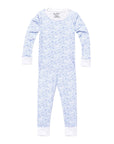 Joy Street Kids Chicago print pajamas, blue