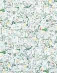 Joy Street Kids golf print, detail