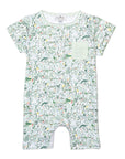 Joy Street Kids Golf print shortie romper