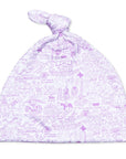 Joy Street Kids Houston print baby hat, pink