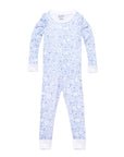 Joy Street Kids Houston print pajamas, blue