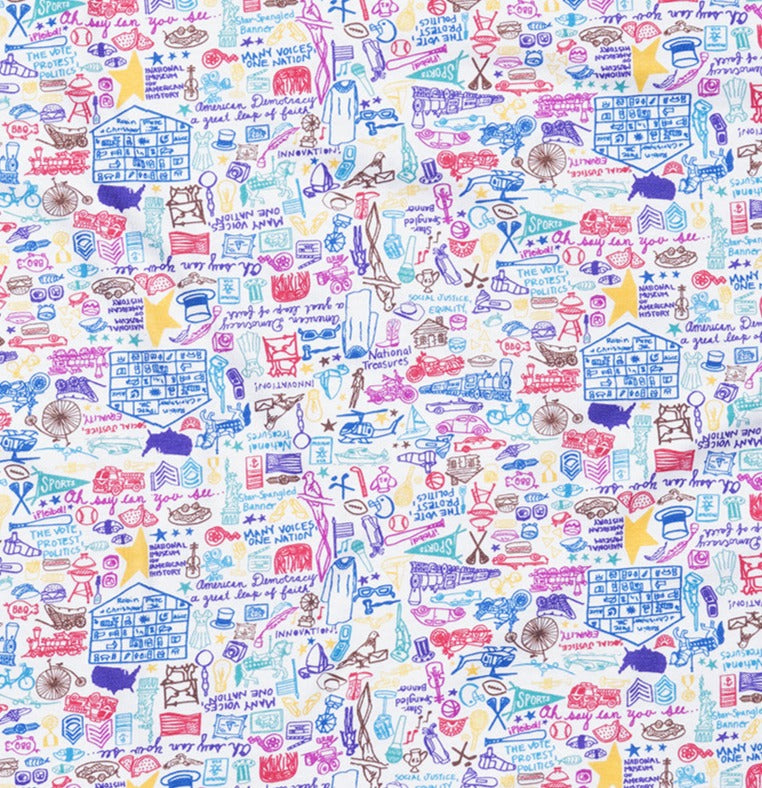 Smithsonian National Museum of American History Bandana Bib