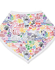 Joy Street Kids Smithsonian Natural History Museum Baby bib, multi