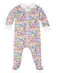 Joy Street Kids Smithsonian Natural History Museum Zip Onesie, multi