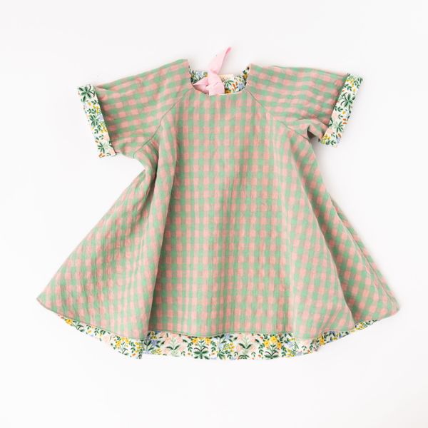 Thimble Reversible Swing Tunic in Clover Blooms