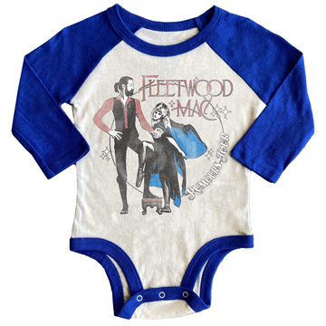 Rowdy Sprout Fleetwood Mac Rumours Raglan Onesie