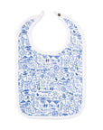 Joy Street Kids Boston Blue Baby Bib