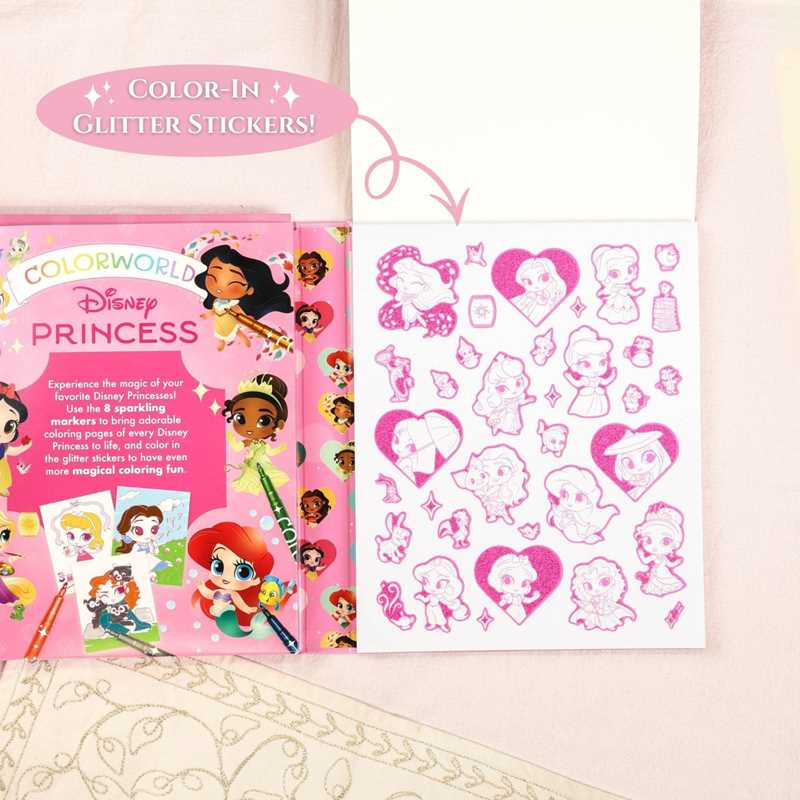 Colorworld: Disney Princess by Editors of Studio Fun International: Kit - Paperback; 64 pages / English