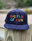 Baby/Toddler & Youth Corduroy Snapback Hat | Big Fan Of Fun: Baby/Toddler