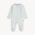Magnetic Me Blue Stripe Organic Cotton Onesie