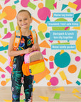 Orange Shimmer Clip-in Lunch Box