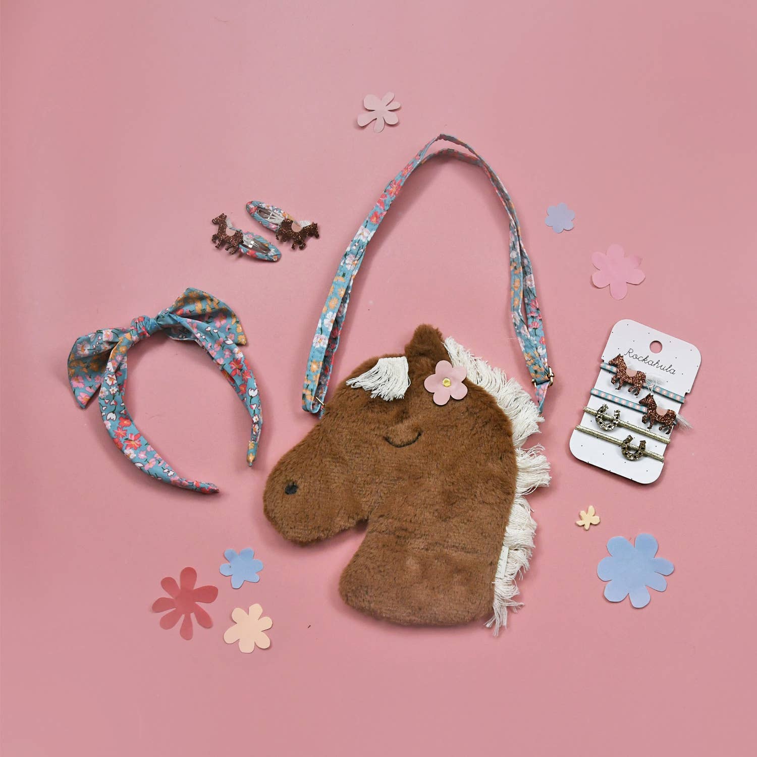 Heidi Floral Tie Headband