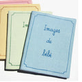 Images De Bebe : Linen Baby Photo Album Brag Book