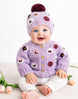 Pansy Cardigan Lilac for Baby & Toddler