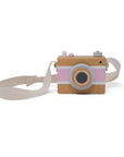 Vintage Camera Music Box - Pink