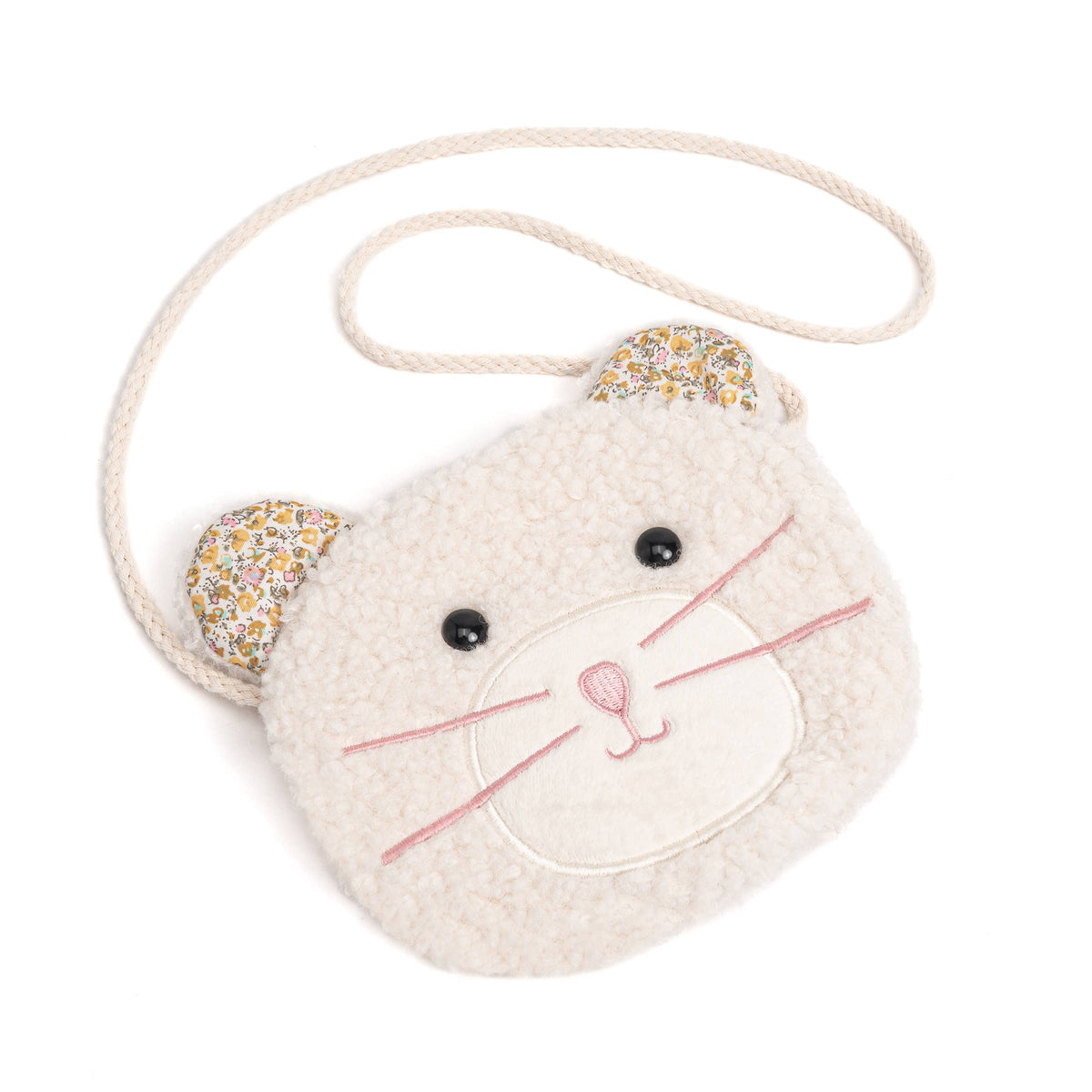 Mouse Face Crossbody Purse — For Toddlers &amp; Little Girls: Pink