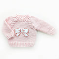 Bow Sweater for Baby & Toddler Girls
