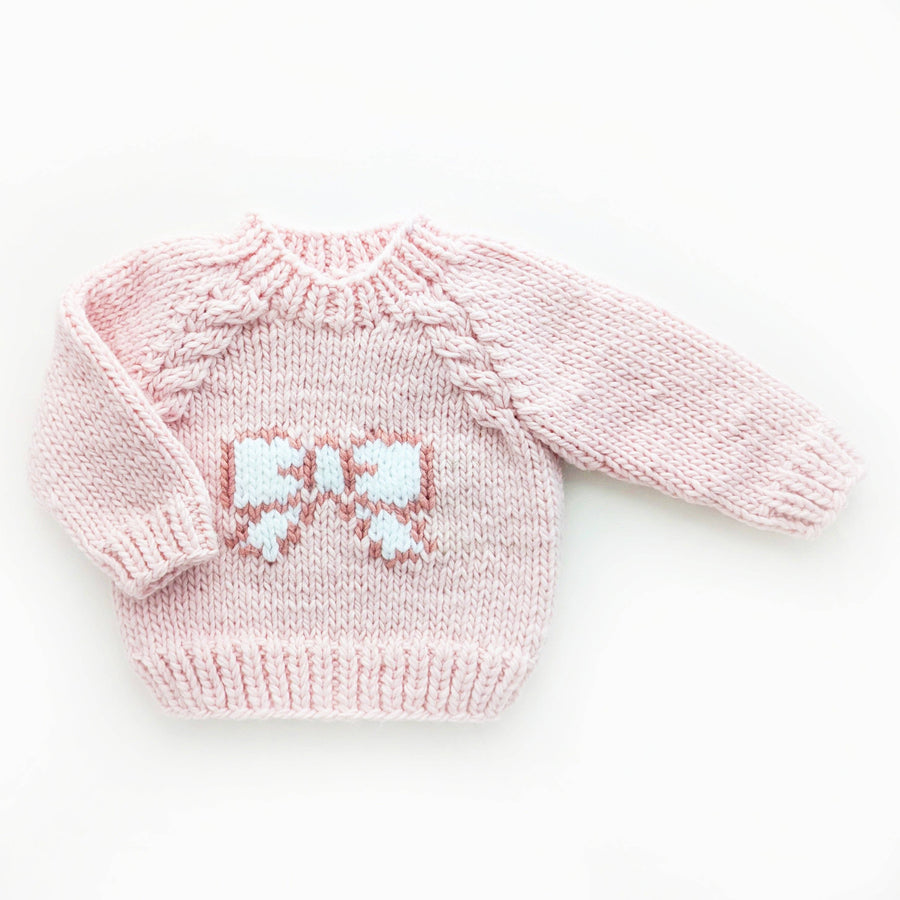Bow Sweater for Baby & Toddler Girls