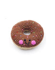 Chocolate Donut Pretend Play Food Rattle