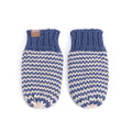 Baby/ Toddler Kids Thumbless Winter Mittens, Stripe Pattern