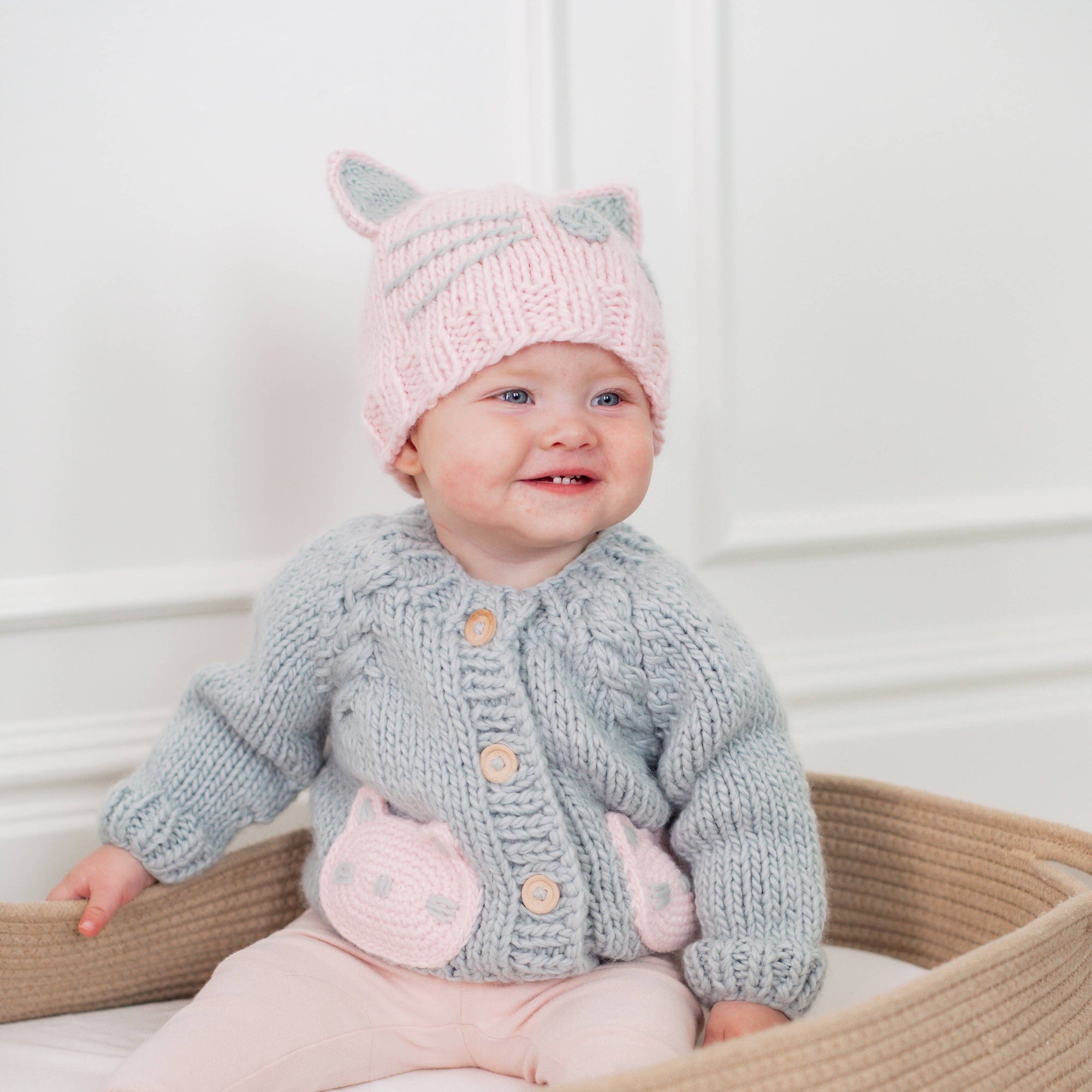 Kitty Beanie Rosy for Baby &amp; Kids