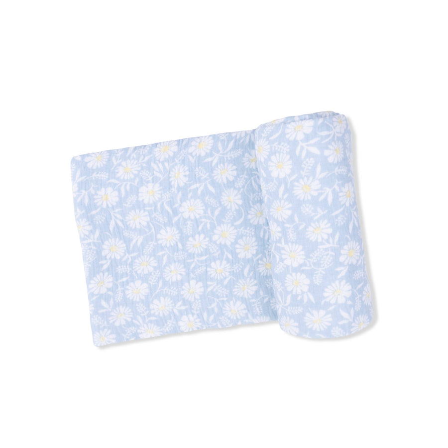 Western Daisies - Swaddle Blanket: 47X47