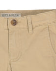 Organic Stretch Twill Chino: Stretch Khaki