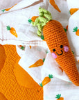 Carrot Pretend Play Food Rattle