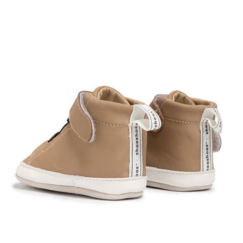 Leather Baby Hightop Sneaker Shoe