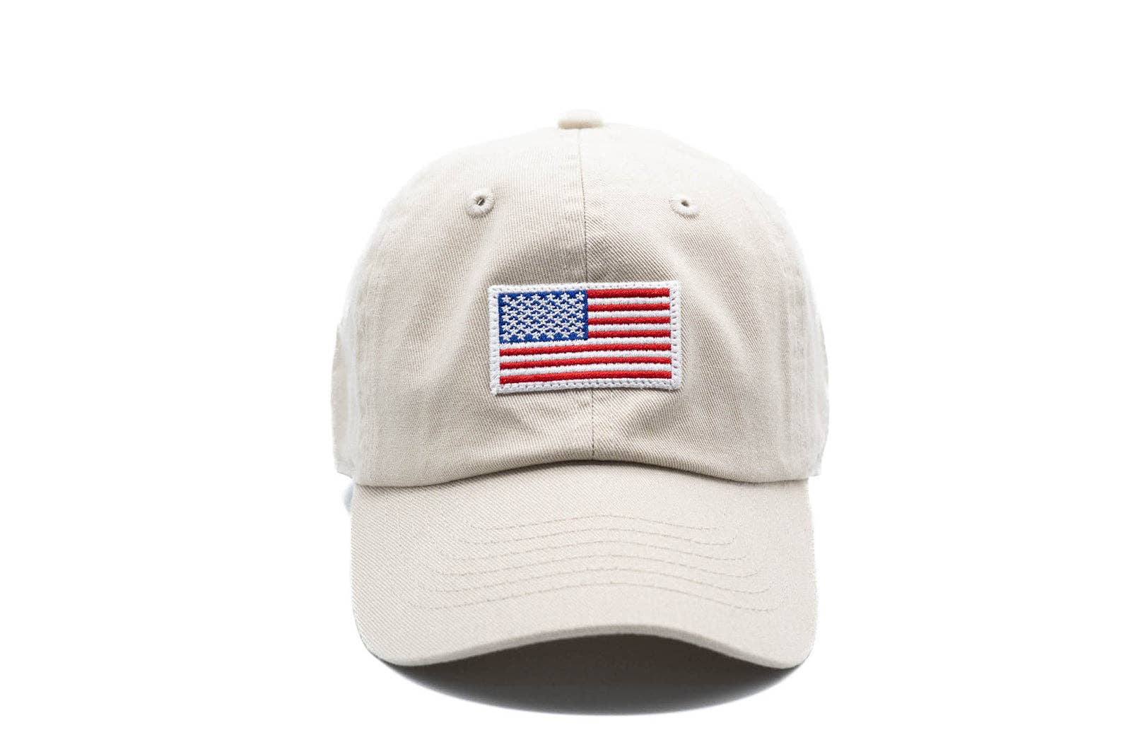 Flag Patch Baseball hat: Denim / Toddler (1Y-4Y)