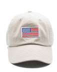 Flag Patch Baseball hat: Denim / Toddler (1Y-4Y)
