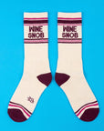 Wine Snob Gym Crew Socks