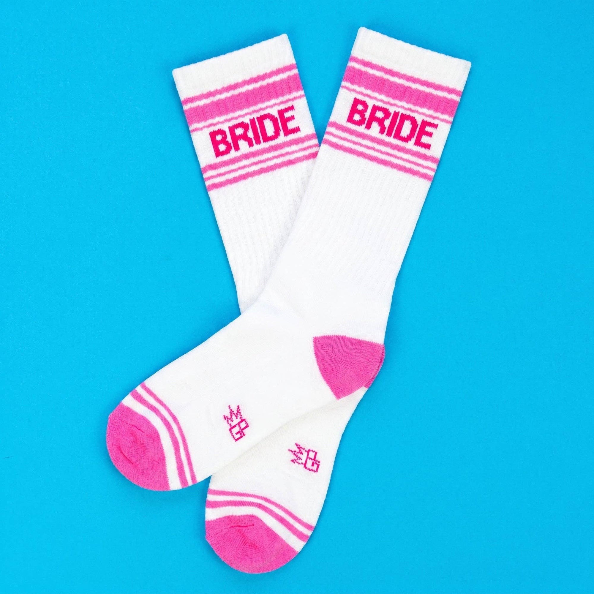 Bride Gym Crew Socks